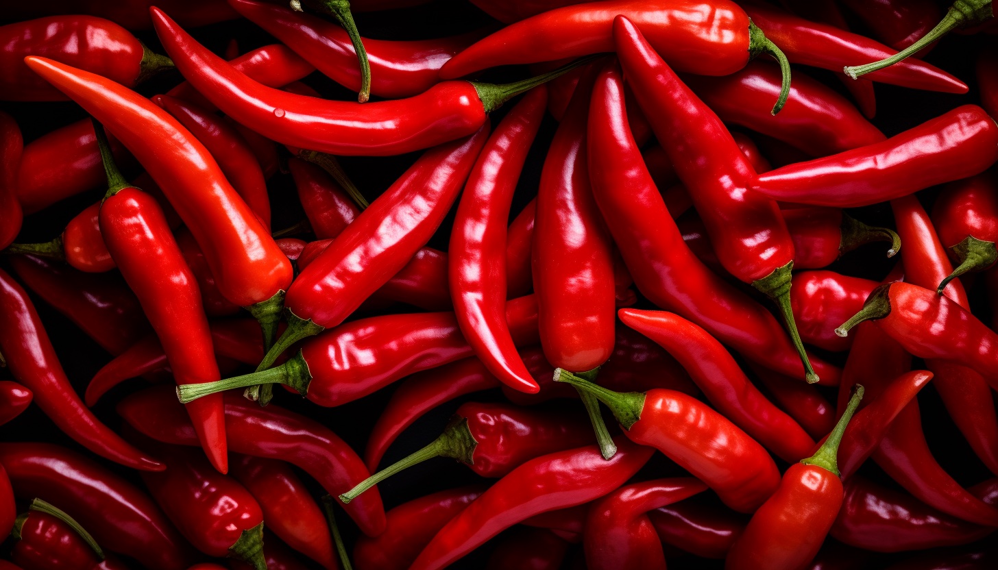 red chili packed with capsaicin